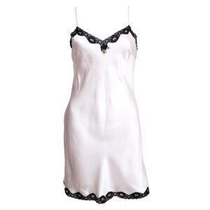 Dolce and Gabbana 1995 White Slip Dress